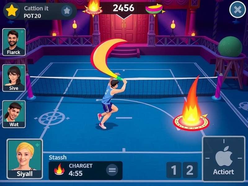 Volley Royals Dominators multiplayer match in progress